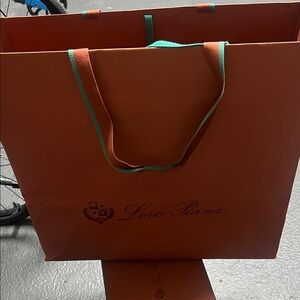 Loro Piana Rich Orange Tote
